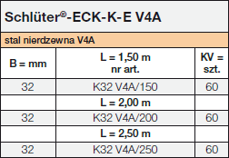 Schlüter-ECK-K-E V4A