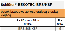 Schlüter®-BEKOTEC-BRS/KSF