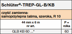 Schlüter-TREP-GL-B/KB