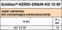 Schlüter®-KERDI-DRAIN-KD 10 SF