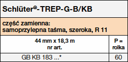 Schlüter-TREP-G-B/KB
