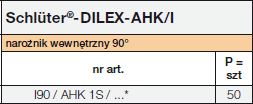 Schlüter-DILEX-AHK/I