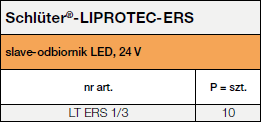 Schlüter®-LIPROTEC-ERS