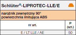 Schlüter®-LIPROTEC-LLE/E
