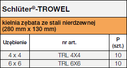 Schlüter®-TROWEL